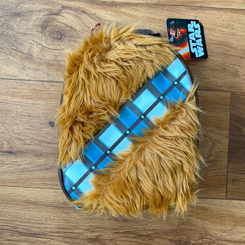 🎇New✨Star Wars Chewbacca Thermos Lunch Tote 💼